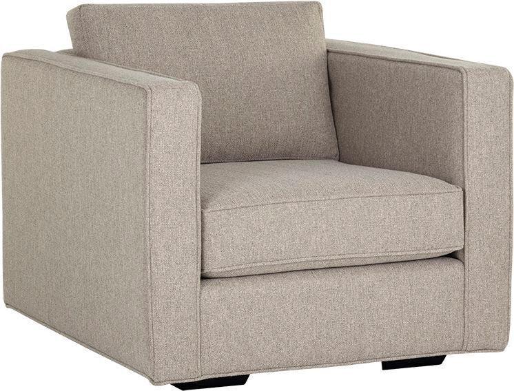 SUNPAN Accent Chairs - Adrian Armchair Liv Wicker Taupe