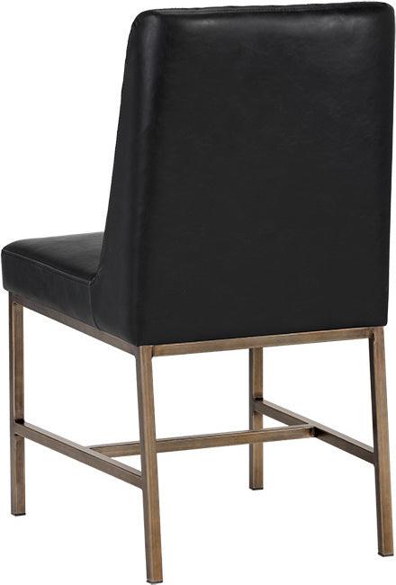 SUNPAN Dining Chairs - Leighland Dining Chair - Coal Black (Set of 2)