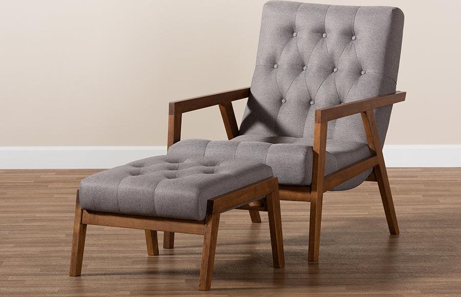 Armchair and pouffe set new arrivals