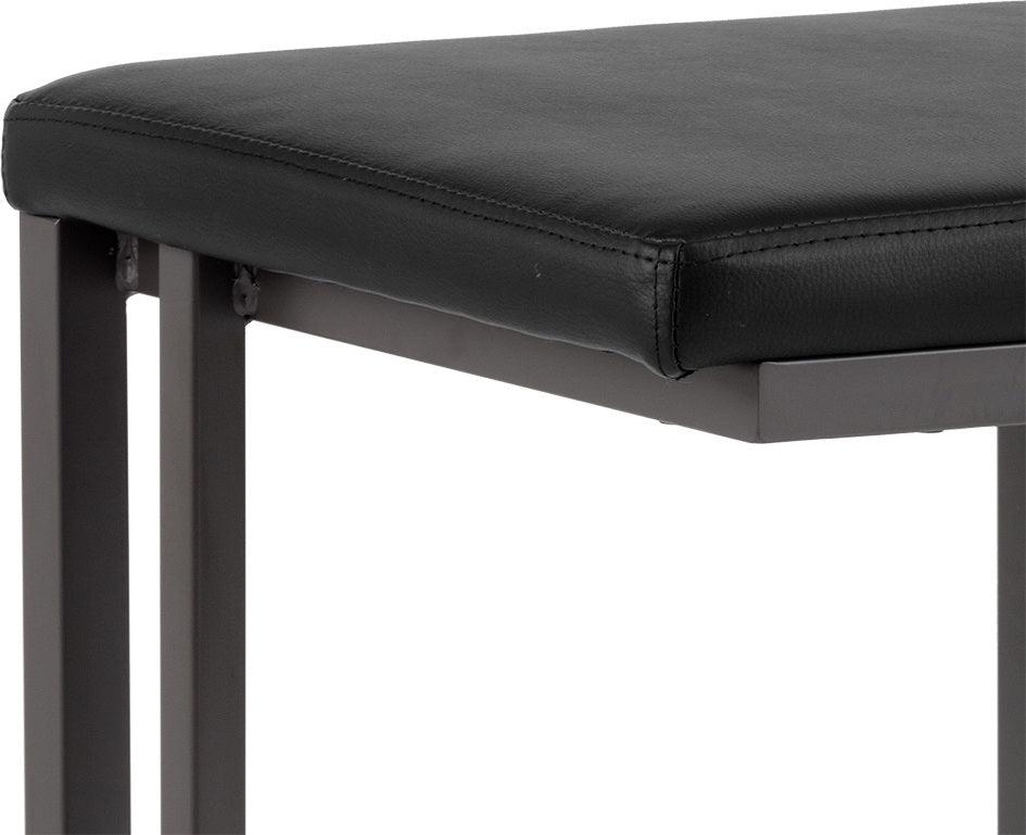 SUNPAN Barstools - Boone Counter Stool - Grey - Onyx (Set of 2)