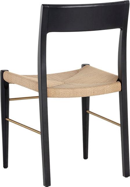 SUNPAN Dining Chairs - Bondi Dining Chair - Black (Set of 2)