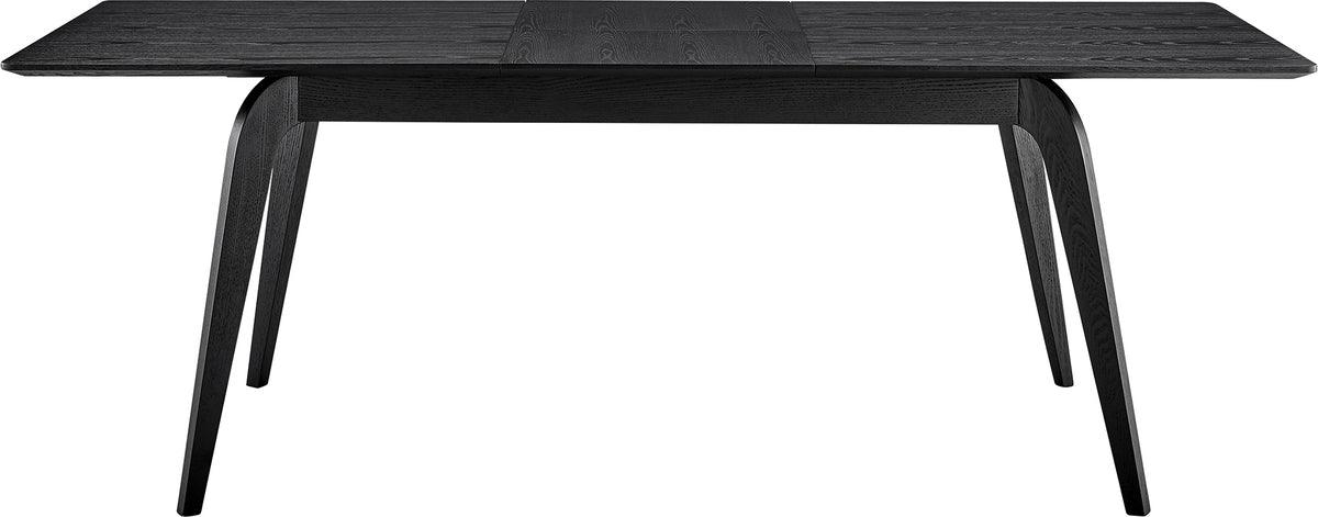 Euro Style Dining Tables - Lawrence 83" Extension Dining Table in Matte Black