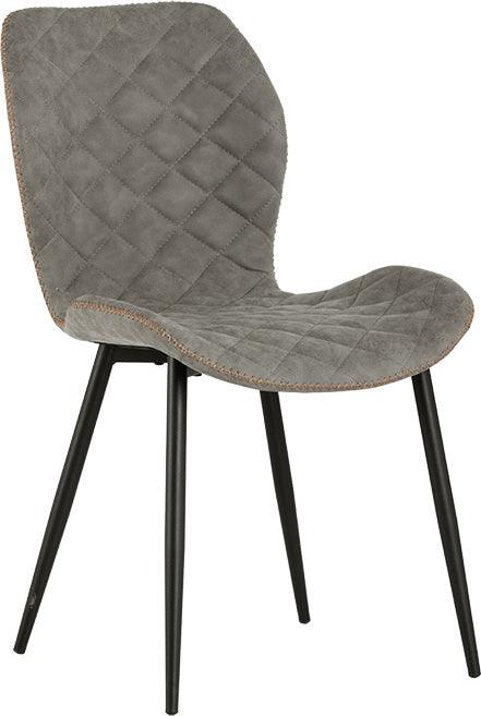 SUNPAN Dining Chairs - Lyla Dining Chair - Black - Antique Grey (Set of 2)