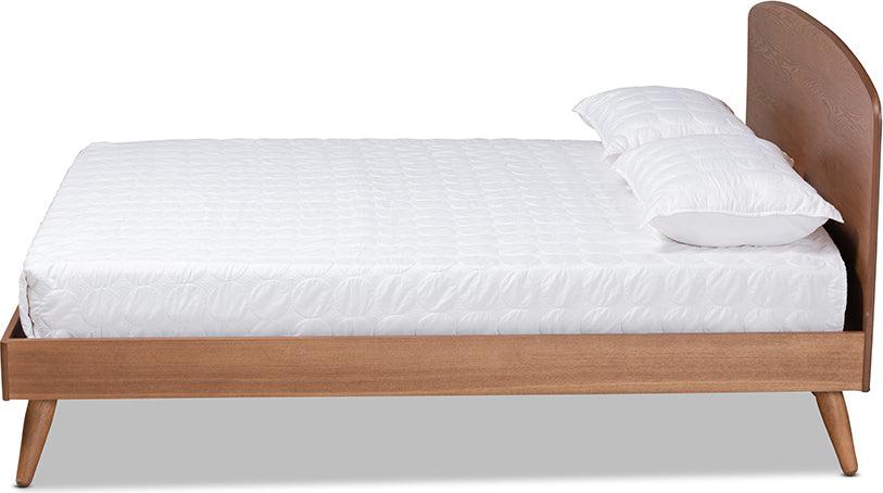 Wholesale Interiors Beds - Keagan Queen Bed Walnut Brown