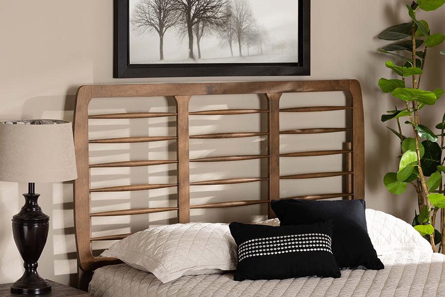 Wholesale Interiors Headboards - Carolyn Full Headboard Ash Walnut