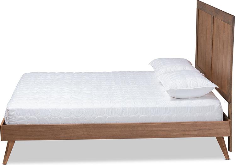 Wholesale Interiors Beds - Amira Full Bed Ash Walnut