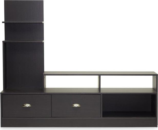 Wholesale Interiors TV & Media Units - Armstrong Dark Brown Modern Tv Stand