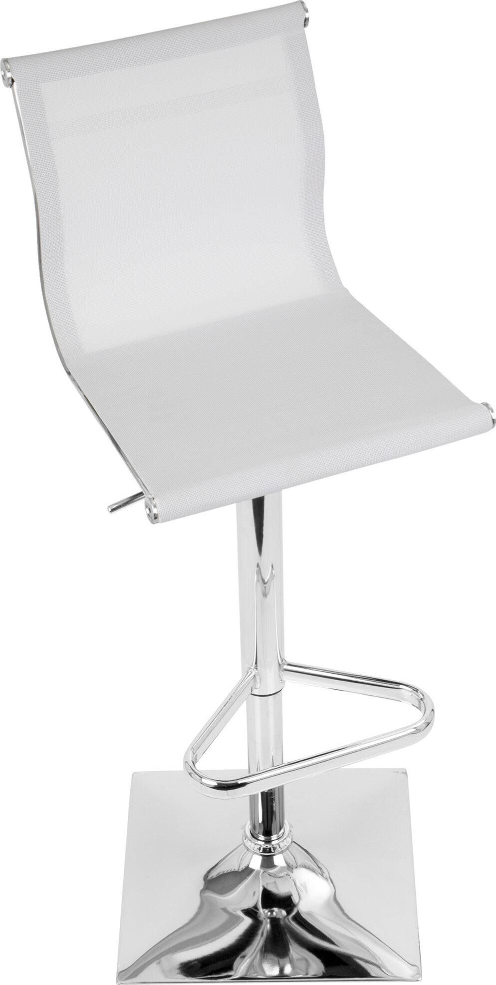 Lumisource Barstools - Mirage Barstool White