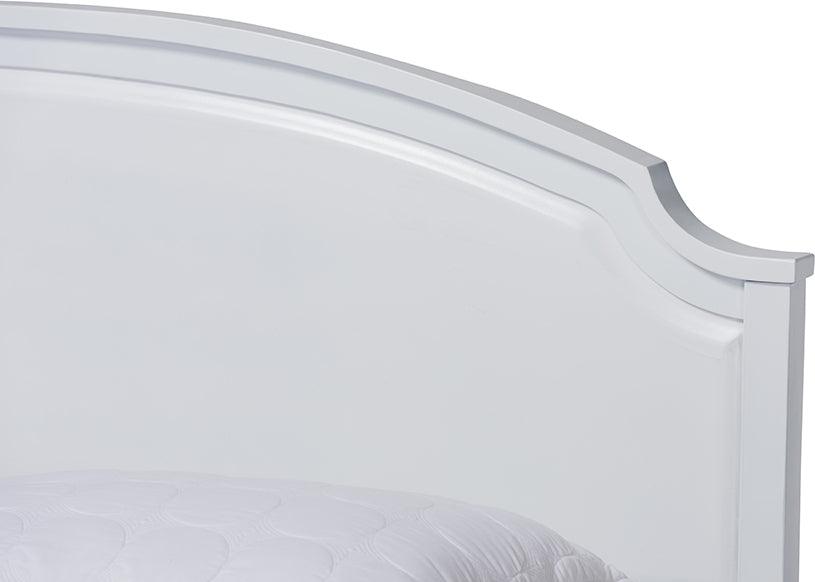 Wholesale Interiors Beds - Elise Queen Storage Bed White
