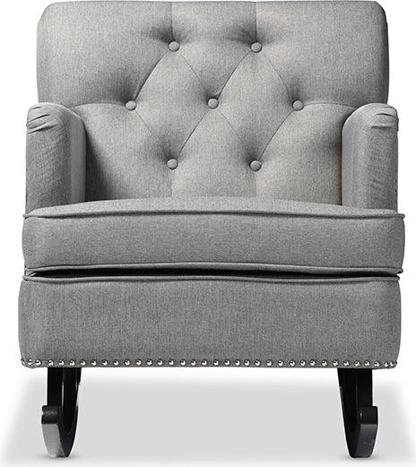 Wholesale Interiors Accent Chairs - Bethany 28.47" Accent Chair Gray