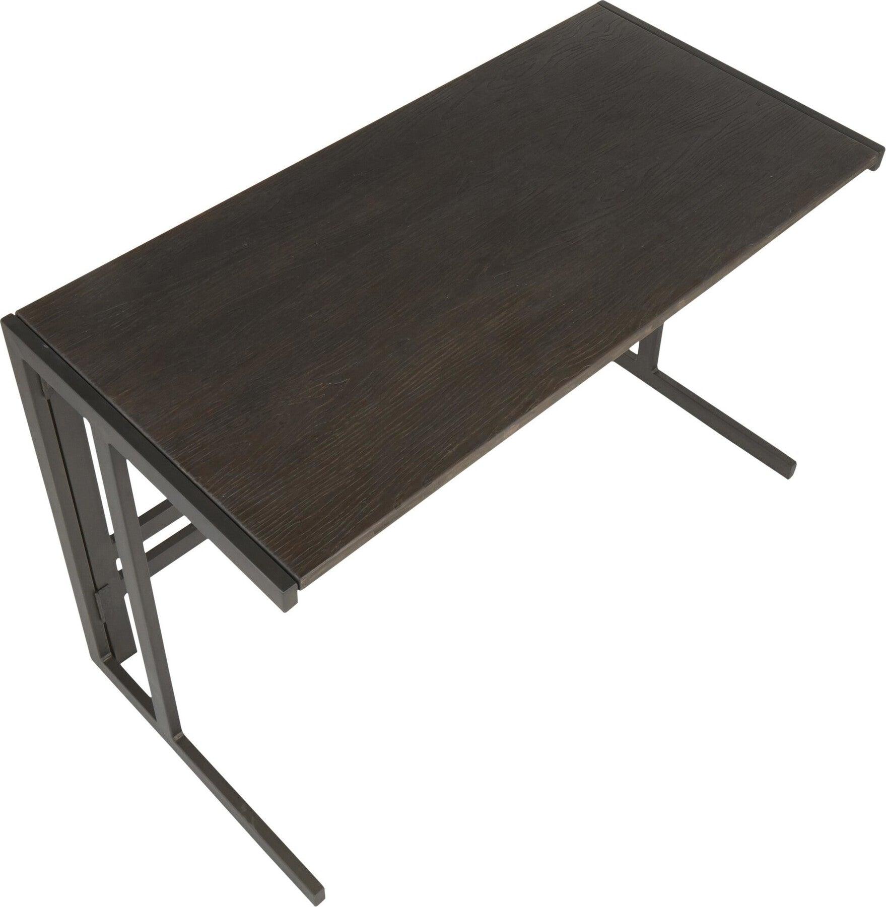 Lumisource Desks - Roman 45.25" Office Desk Espresso