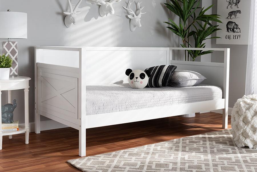 Wholesale Interiors Daybeds - Cintia 78.3" Daybed White