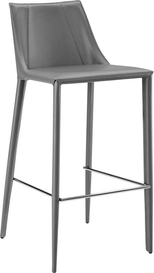 Euro Style Barstools - Kalle Bar Stool in Gray
