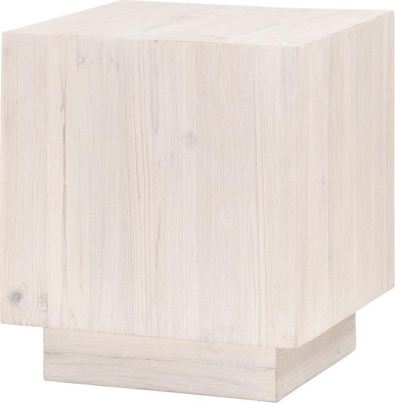 Essentials For Living Side & End Tables - Montauk End Table White Wash Pine