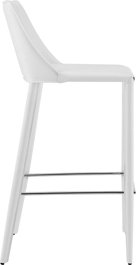 Euro Style Barstools - Kalle Bar Stool in White