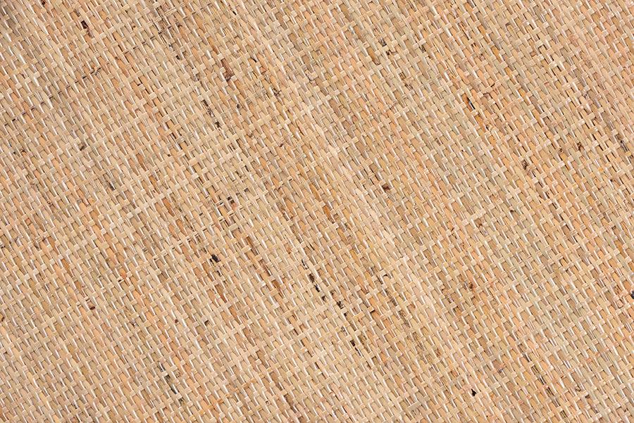Wholesale Interiors Side & End Tables - Jayden Modern Bohemian Natural Brown Finished Rattan 2-Piece End Table Set