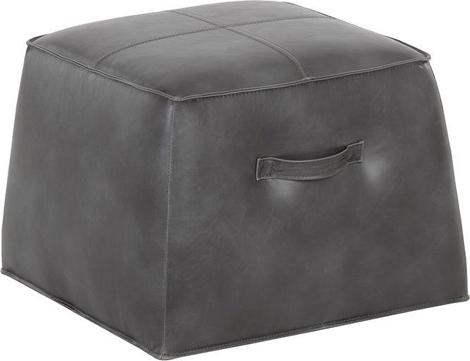 SUNPAN Ottomans & Stools - Aspen Ottoman Overcast Gray