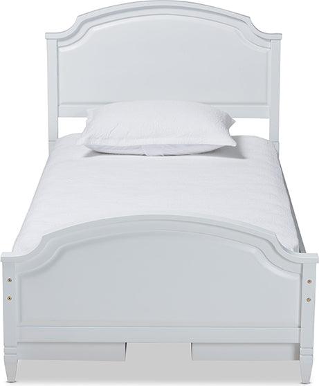 Wholesale Interiors Beds - Elise Twin Storage Bed White