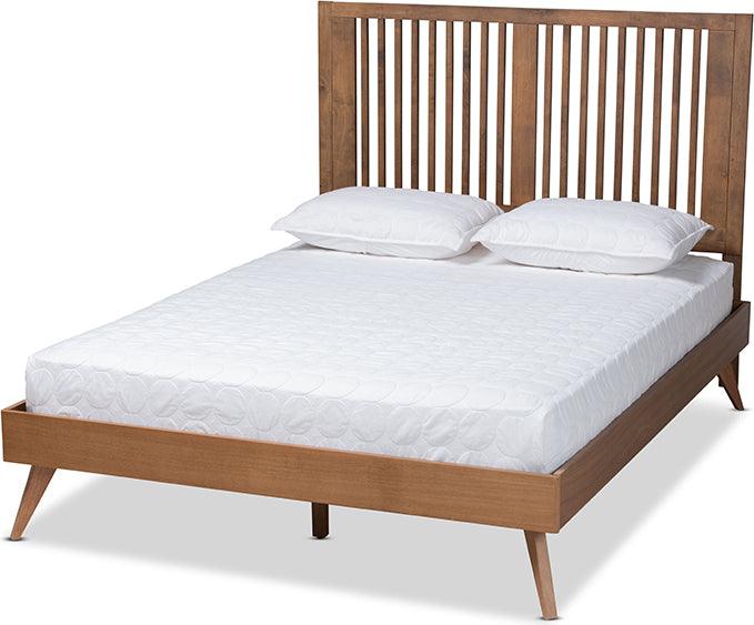 Wholesale Interiors Beds - Takeo Full Bed Ash Walnut