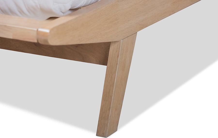 Wholesale Interiors Beds - Emile King Bed Gray & Natural