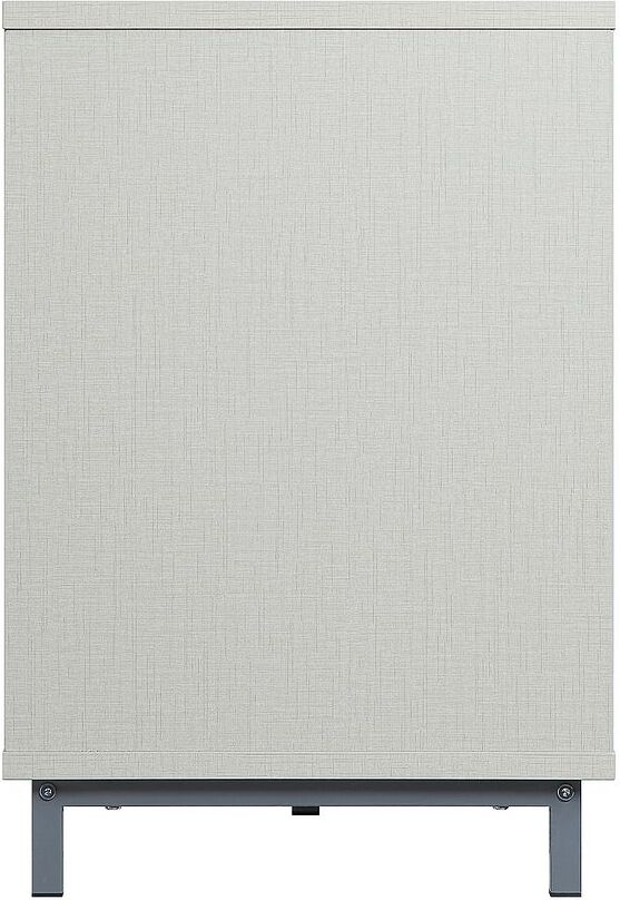 Manhattan Comfort Fireplaces - Brighton Fireplace in Beige