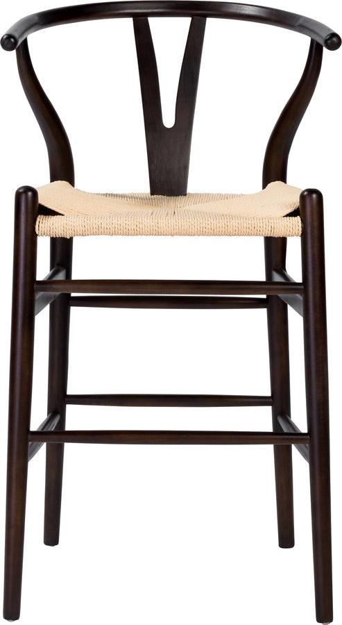 Euro Style Barstools - Evelina-C Counter Stool in Walnut