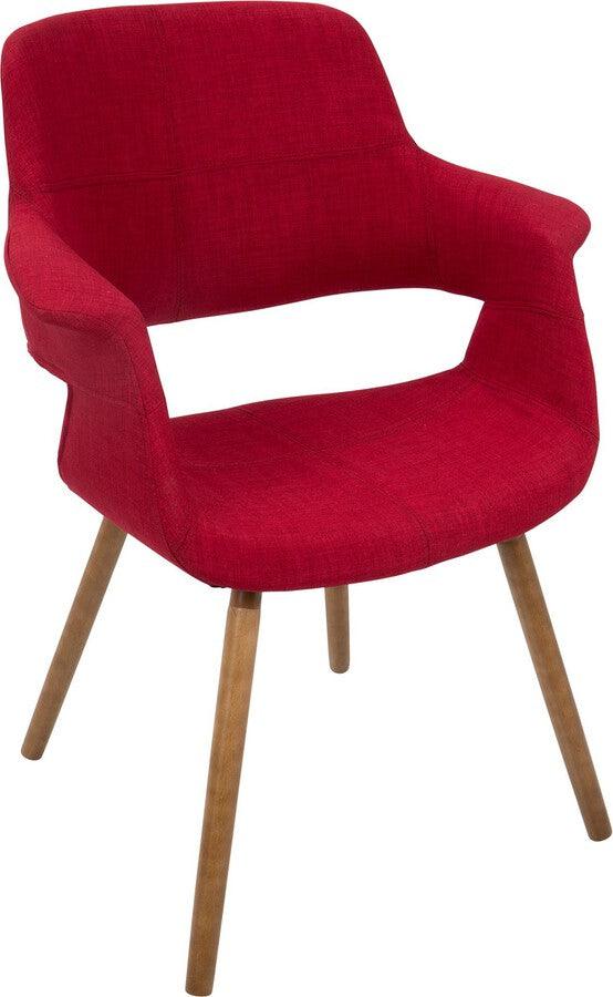 Lumisource Dining Chairs - Vintage Flair Chair 33" Red
