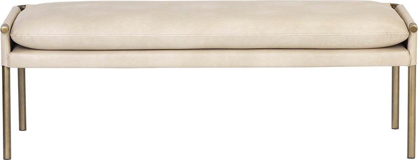 SUNPAN Benches - Bellevue Bench - Bravo Cream