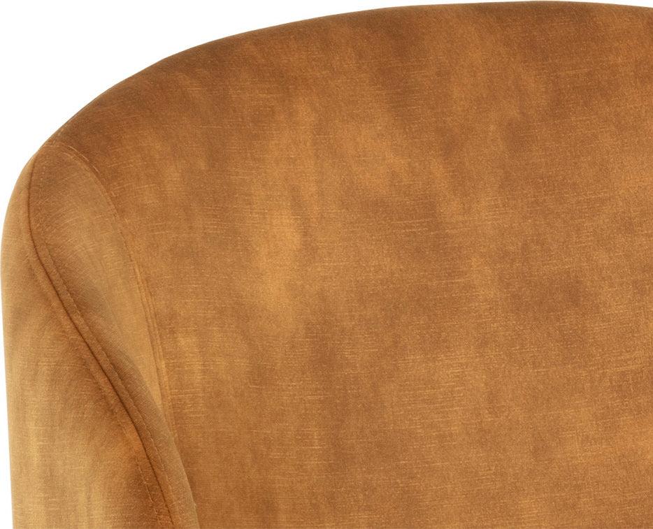 SUNPAN Accent Chairs - Echo Lounge Chair Black Nono Tapenade Gold