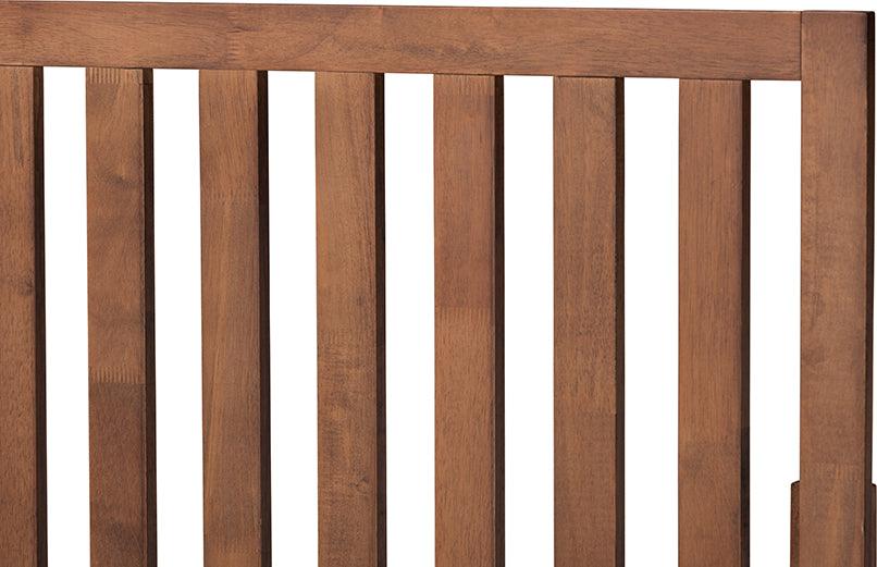 Wholesale Interiors Beds - Saki Full Bed Walnut Brown