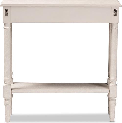 Wholesale Interiors Consoles - Ariella Country Cottage Farmhouse 1-Drawer Console Table