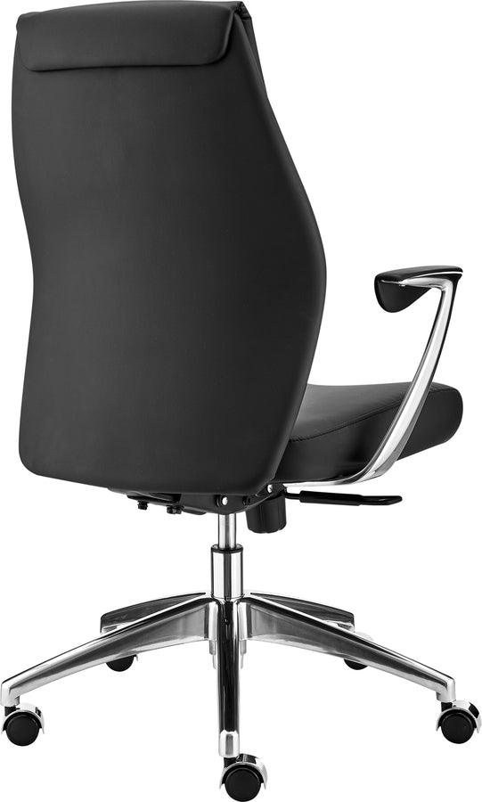 Euro Style Task Chairs - Crosby Low Back Office Chair Black