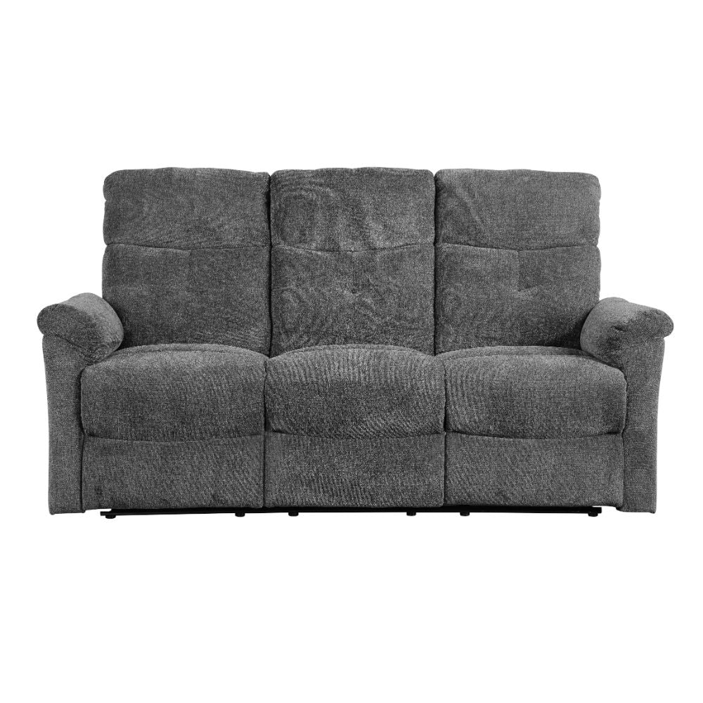 ACME Furniture Sofas & Couches - ACME Treyton Sofa (Motion), Gray Chenille