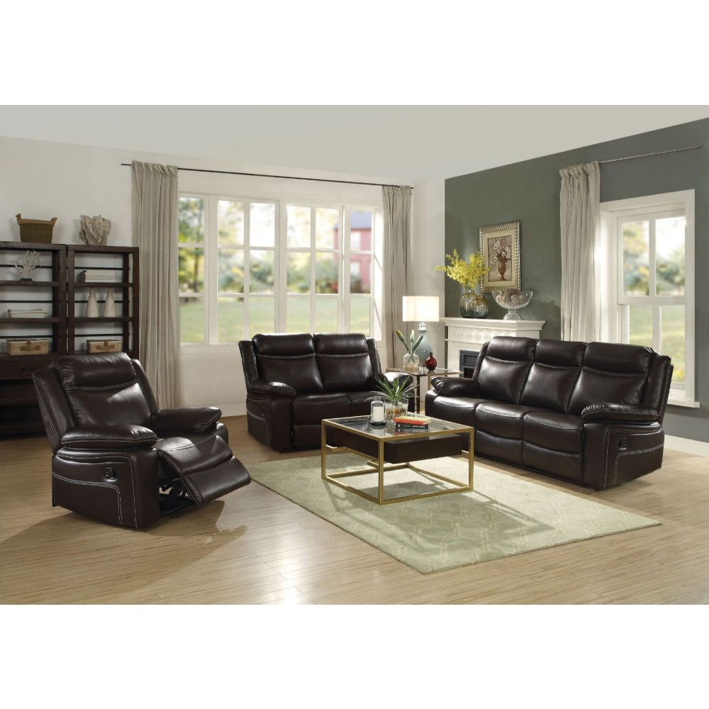 ACME Furniture TV & Media Units - Corra Sofa (Motion), Espresso PU