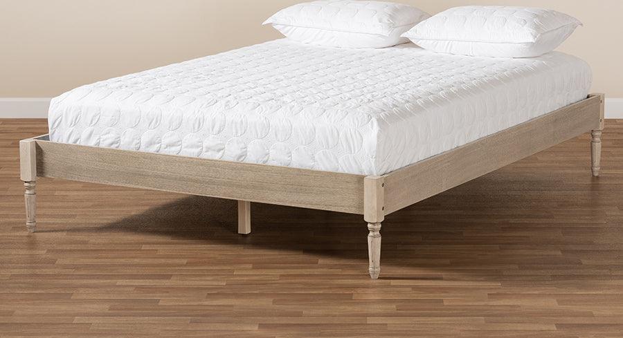 Wholesale Interiors Beds - Colette Queen Bed Antique White