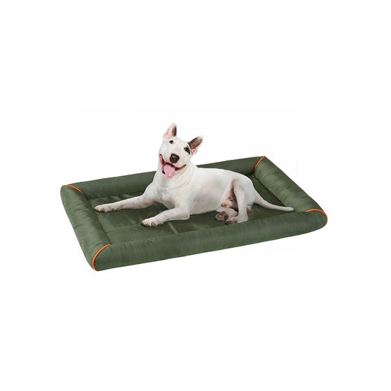 Olliix.com Dog Beds - Oxford Bumper Crate Mat Olive Green