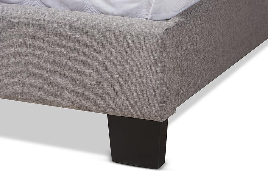 Wholesale Interiors Beds - Lisette Queen Bed Gray