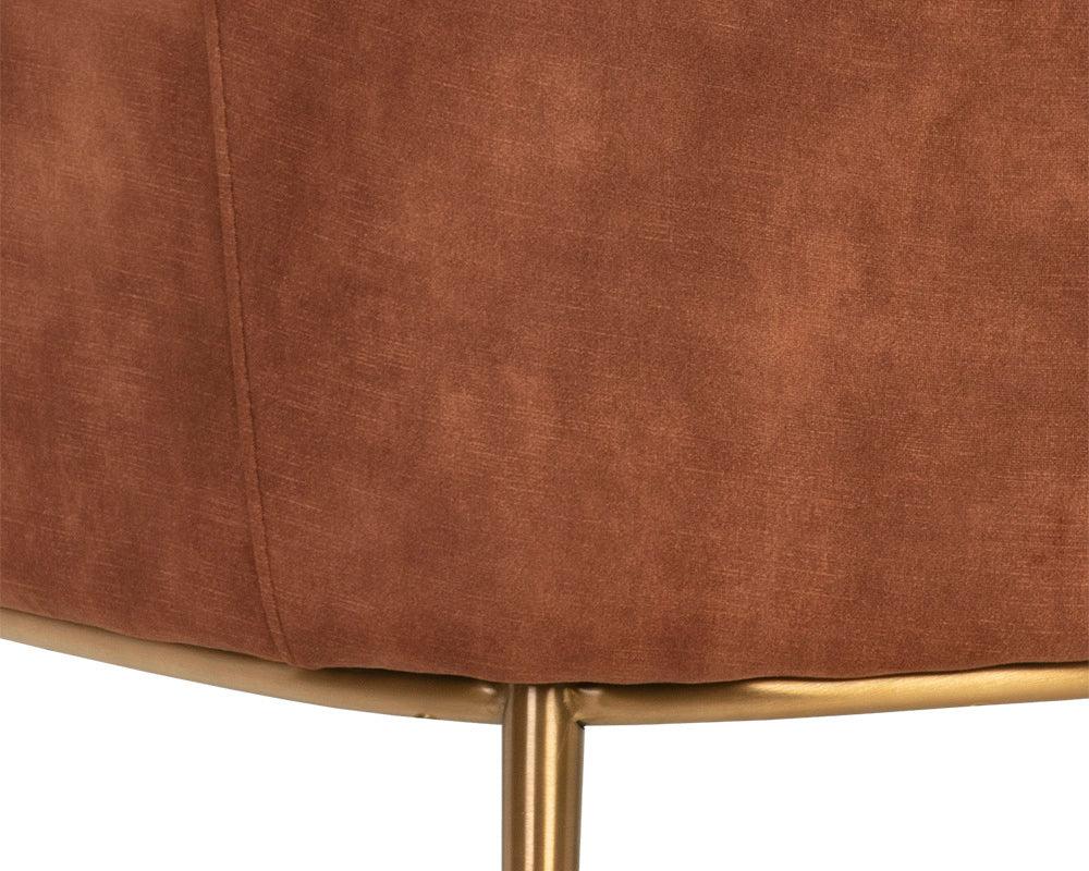 SUNPAN Accent Chairs - Cameron Lounge Chair Nono Rust
