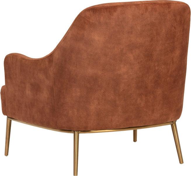 SUNPAN Accent Chairs - Cameron Lounge Chair Nono Rust