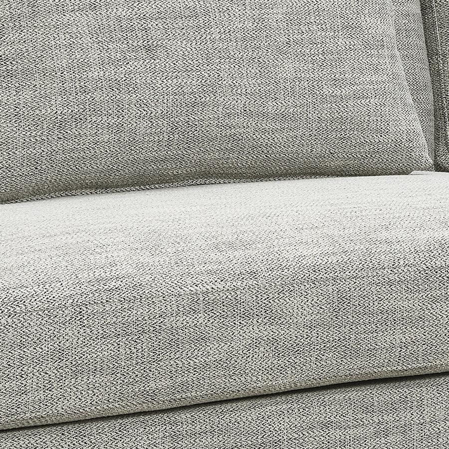 Sagebrook Home Sofas & Couches - Wood, 3-Seater Bolstered Sofa, Tan/Black