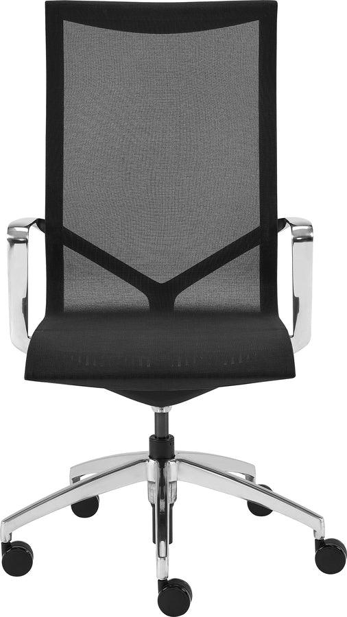 Euro Style Task Chairs - Tertu High Back Office Chair Black