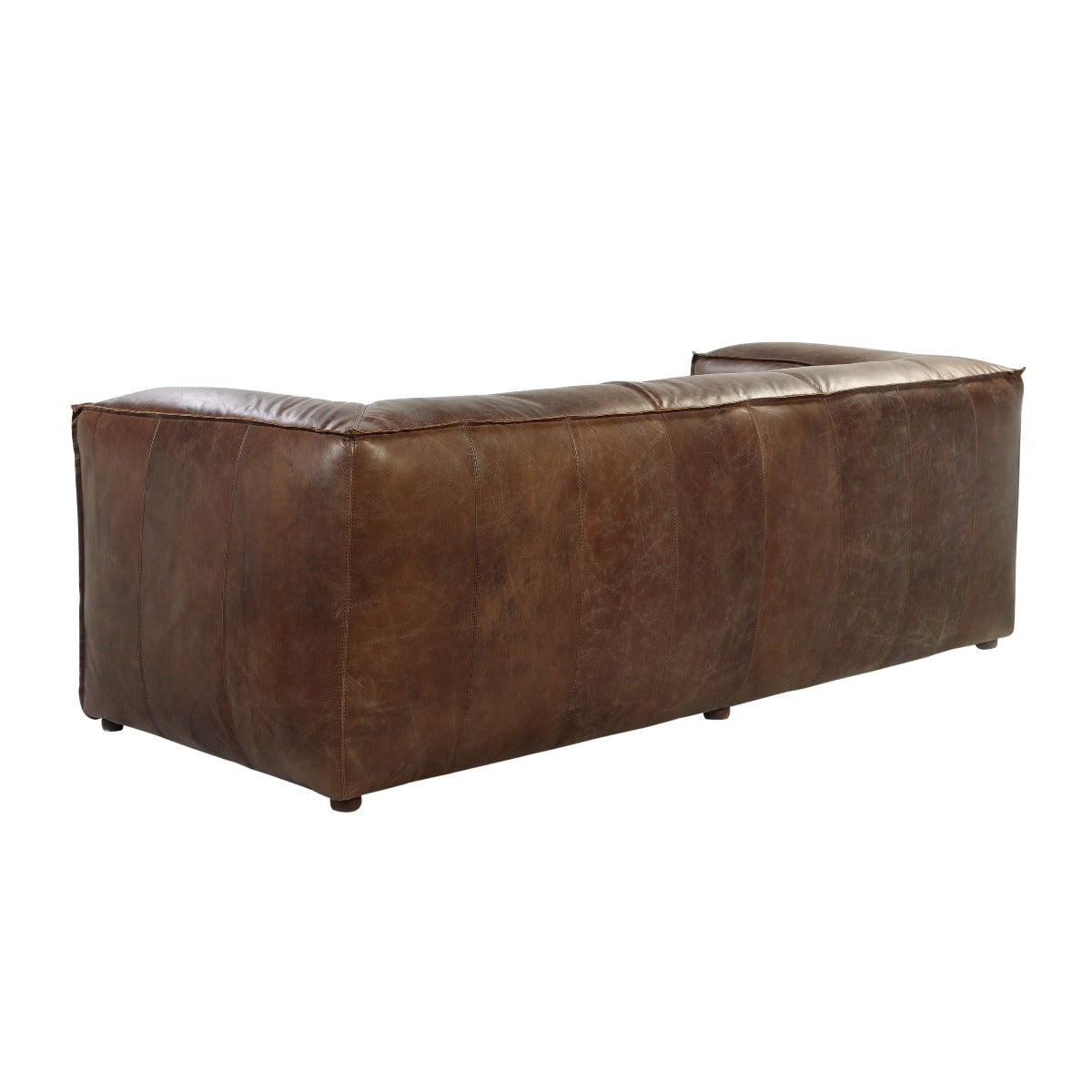 ACME Furniture TV & Media Units - Brancaster Sofa, Retro Brown Top Grain Leather