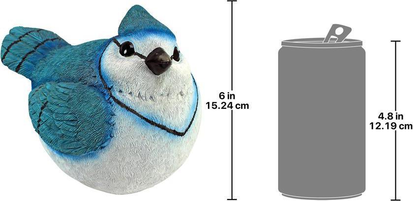 Design Toscano Statues - Blue Jay Burly Bird Statue