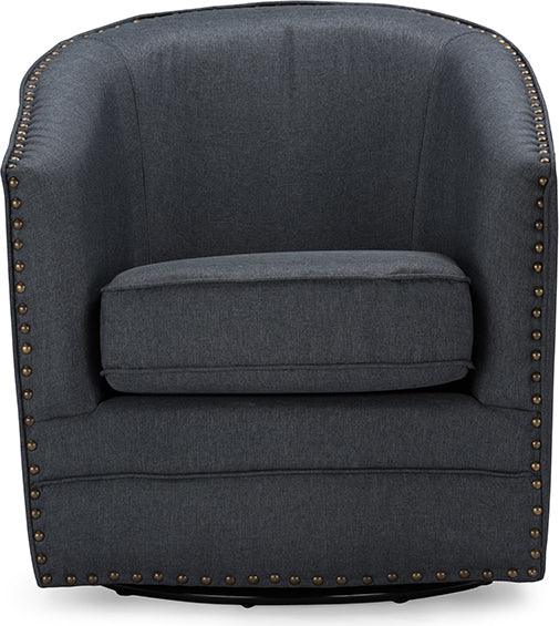 Wholesale Interiors Accent Chairs - Porter 29.64" Accent Chair Gray
