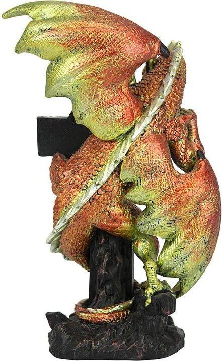 Design Toscano Spooky Decor - Carrickbrack Celtic Dragon Statue