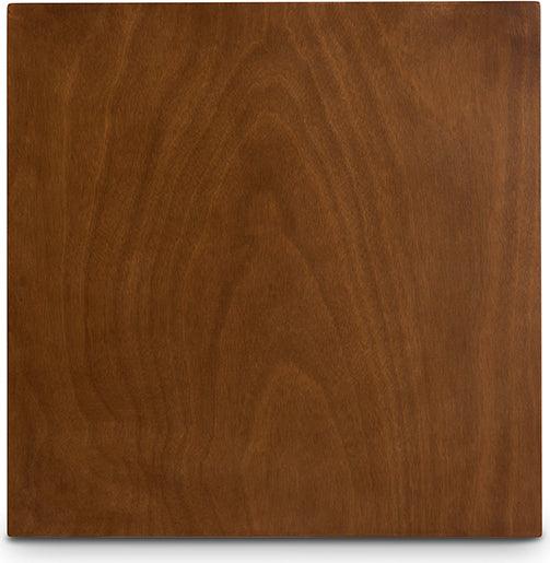 Wholesale Interiors Dining Sets - Alora Grey Fabric Upholstered Walnut Brown Finished 5-Piece Wood Pub Set
