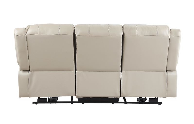 ACME Furniture Sofas & Couches - ACME Zuriel Power Motion Sofa, Beige PU