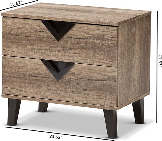 Wholesale Interiors Nightstands & Side Tables - Swanson Nightstand Light Brown