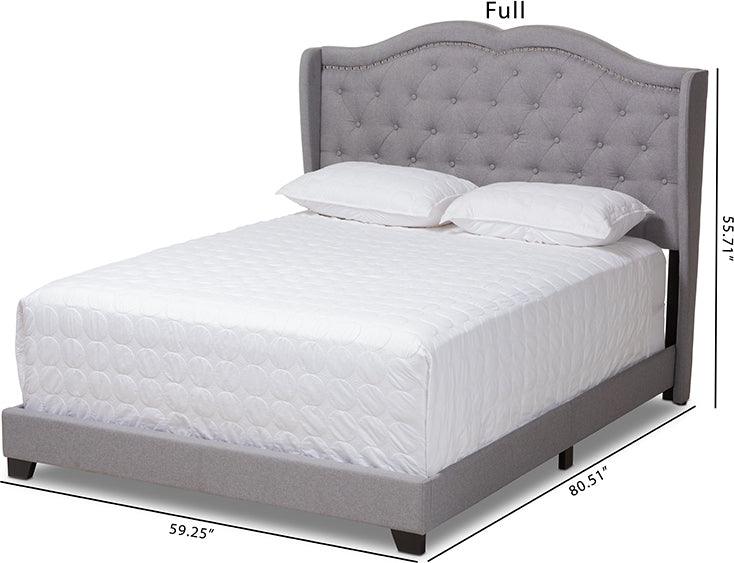 Wholesale Interiors Beds - Aden King Bed Gray