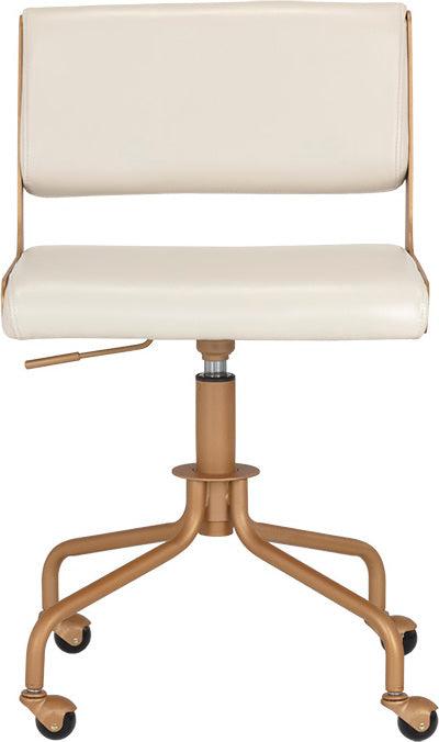 SUNPAN Task Chairs - Davis Office Chair Champagne Gold Castillo Cream